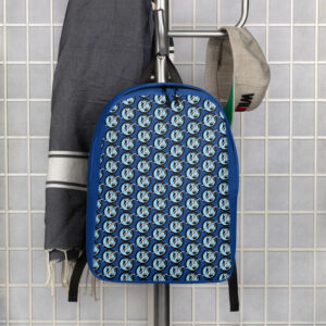 Minimalist Nevuary tired logo pattern Backpack