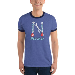 Nevuary Classic Logo Ringer T-Shirt